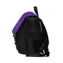 Load image into Gallery viewer, I C Worth Casual Shoulder Purple Backpack