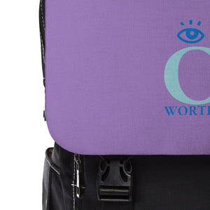I C Worth Casual Shoulder Grape Backpack
