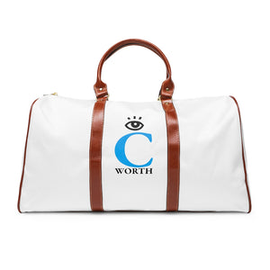 I C WORTH Waterproof White Travel Bag