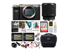Load image into Gallery viewer, Sony Alpha a7C Full-Frame Mirrorless Camera (Silver) Bundle with FE 28-70mm Lens