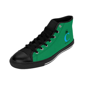 I C WORTH Women's Green High-top Sneakers
