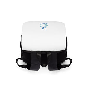 I C Worth Casual Shoulder White Backpack