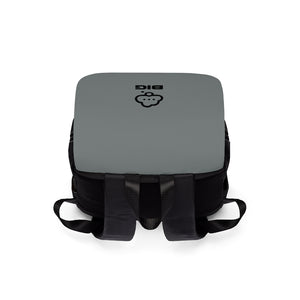 Think BIG Unisex Grey Casual Shoulder Backpack