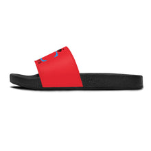 Load image into Gallery viewer, I C WORTH Women&#39;s Red Slide Sandals