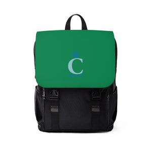 I C Worth Casual Shoulder Green Backpack