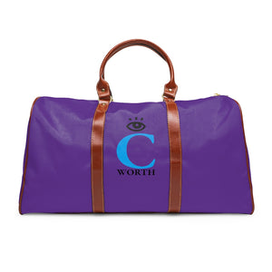 I C WORTH Waterproof Purple Travel Bag
