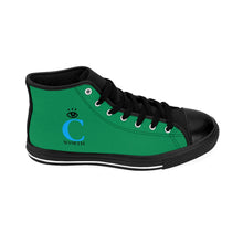 Load image into Gallery viewer, I C WORTH Women&#39;s Green High-top Sneakers