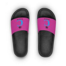 Load image into Gallery viewer, I C WORTH Women&#39;s Hot Purple Slide Sandals