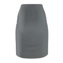 Load image into Gallery viewer, MENTALAIRE Women&#39;s Dark Grey Pencil Skirt