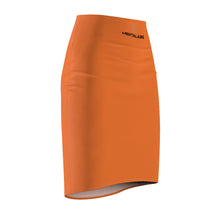 Load image into Gallery viewer, MENTALAIRE Women&#39;s Texas Orange Pencil Skirt