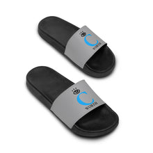 Load image into Gallery viewer, I C WORTH Women&#39;s Grey Slide Sandals