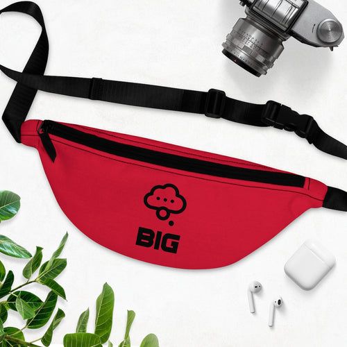 Think BIG Strawberry Red Fanny Pack