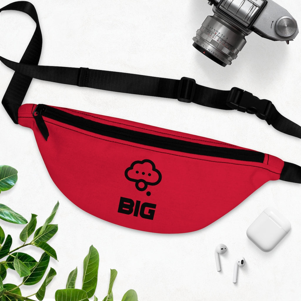 Think BIG Strawberry Red Fanny Pack