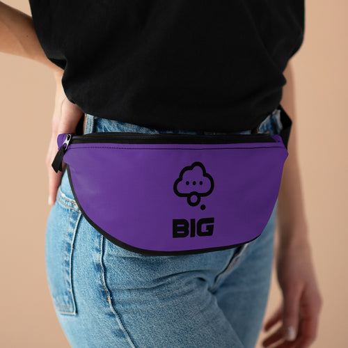 Think BIG Purple Fanny Pack
