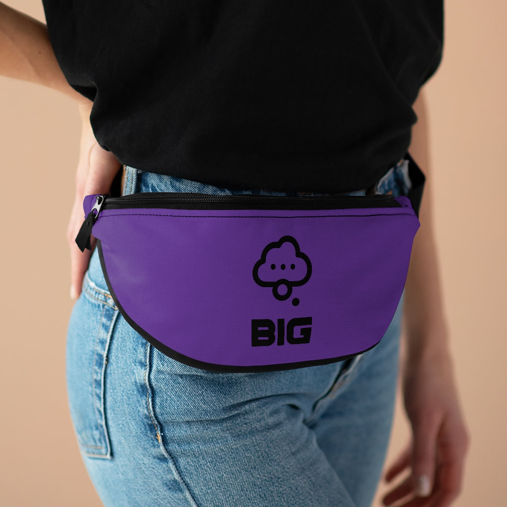 Think BIG Purple Fanny Pack