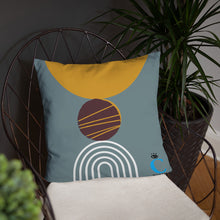 Load image into Gallery viewer, Abstract Gothic Pillow