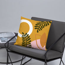 Load image into Gallery viewer, Abstract Buttercup Pillow