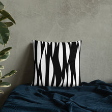 Load image into Gallery viewer, Black Tall Grass Pillow