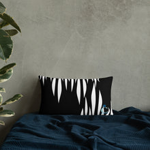 Load image into Gallery viewer, Black Tall Grass Pillow