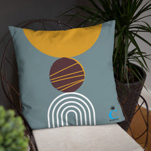 Load image into Gallery viewer, Abstract Gothic Pillow