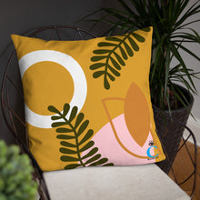 Load image into Gallery viewer, Abstract Buttercup Pillow