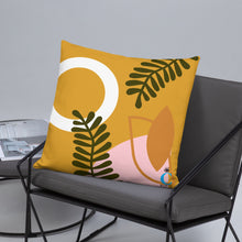 Load image into Gallery viewer, Abstract Buttercup Pillow