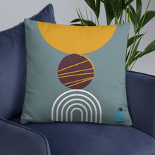 Load image into Gallery viewer, Abstract Gothic Pillow