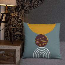 Load image into Gallery viewer, Abstract Gothic Pillow