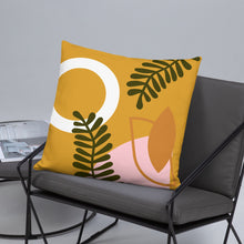 Load image into Gallery viewer, Abstract Buttercup Pillow