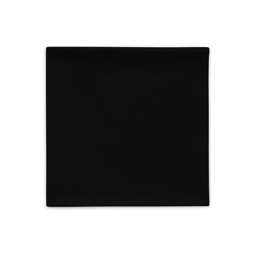 WORTH-EIGHT Black Pillow Case