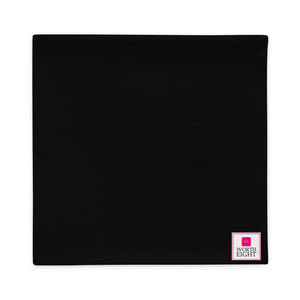 WORTH-EIGHT Black Pillow Case