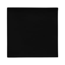 Load image into Gallery viewer, WORTH-EIGHT Black Pillow Case