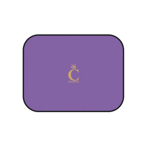 I C WORTH Light Purple Car Mats (Set of 4)