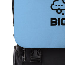 Load image into Gallery viewer, Think BIG Unisex Sky Blue Casual Shoulder Backpack