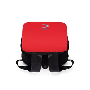 I C Worth Casual Shoulder Red Backpack