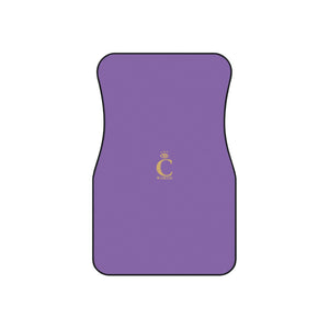 I C WORTH Light Purple Car Mats (Set of 4)