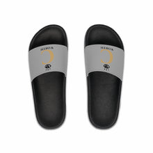 Load image into Gallery viewer, I C WORTH Men&#39;s Light Grey Slide Sandals