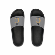 Load image into Gallery viewer, I C WORTH Men&#39;s Grey Slide Sandals