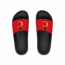 Load image into Gallery viewer, I C WORTH Men&#39;s Red Slide Sandals