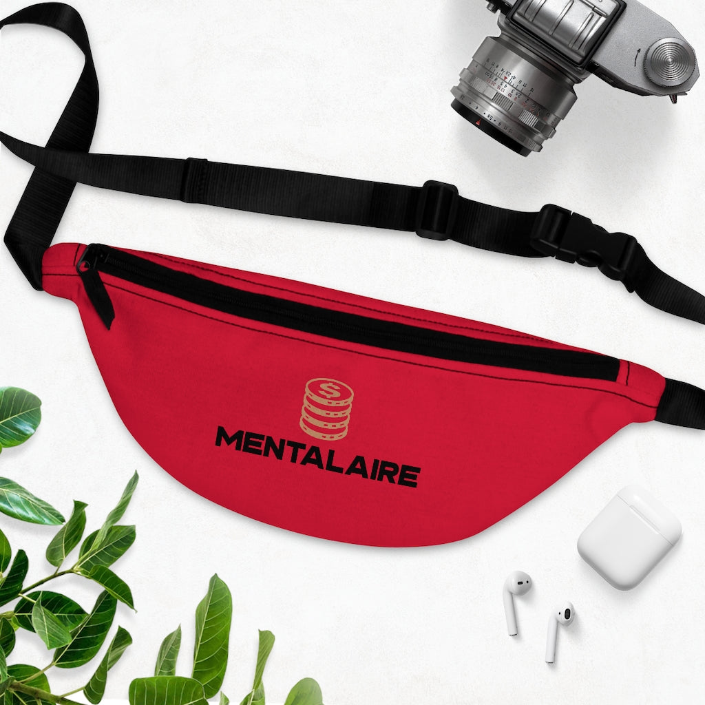 MENTALAIRE Strawberry Red Fanny Pack