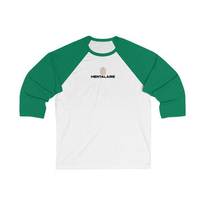 MENTALAIRE Unisex 3/4 Sleeve Baseball Tee