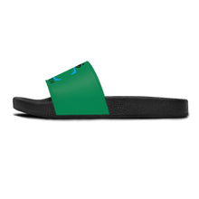 Load image into Gallery viewer, I C WORTH Women&#39;s Green Slide Sandals