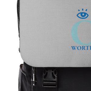 I C Worth Casual Shoulder Light Grey Backpack