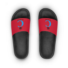 Load image into Gallery viewer, I C WORTH Women&#39;s Strawberry Red Slide Sandals