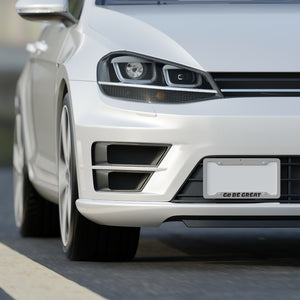 I C WORTH Light Grey License Plate Frame