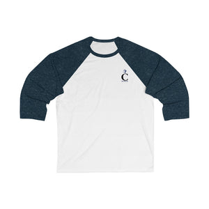 C Worth Unisex 3/4 Sleeve Baseball Tee