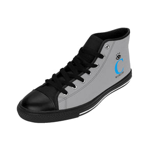 I C WORTH Women's Grey High-top Sneakers