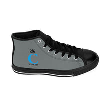 Load image into Gallery viewer, I C WORTH Women&#39;s Dark Grey High-top Sneakers