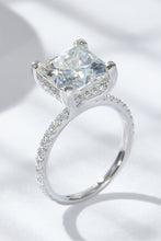 Load image into Gallery viewer, 5.52 Carat Moissanite Side Stone Ring