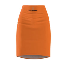 Load image into Gallery viewer, MENTALAIRE Women&#39;s Texas Orange Pencil Skirt